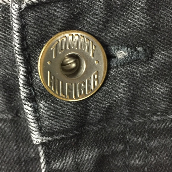 Tommy Hilfiger Spirit Skinny Super Black Jean Sz 6 - Picture 8 of 10